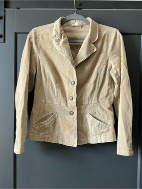 St. John's Bay Tan Corduroy Blazer Jacket